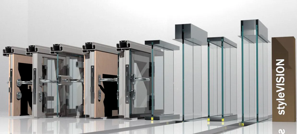styleVISION high-performance acoustic office partition