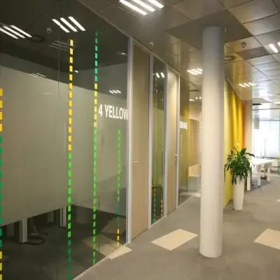 BP — Aluminium and glazed office partitions BP project — image 1