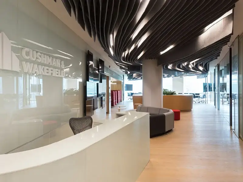 Cushman & Wakefield — styleSMART office partitions Cushman & Wakefield project — image 6