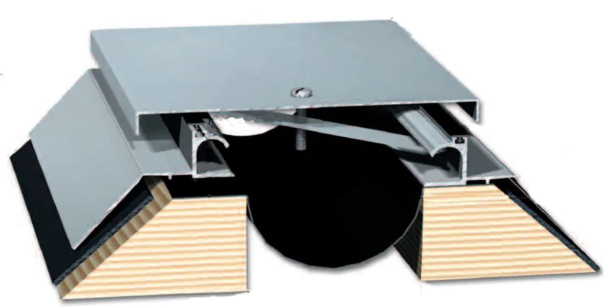 Metal Wall Seismic Joint Covers