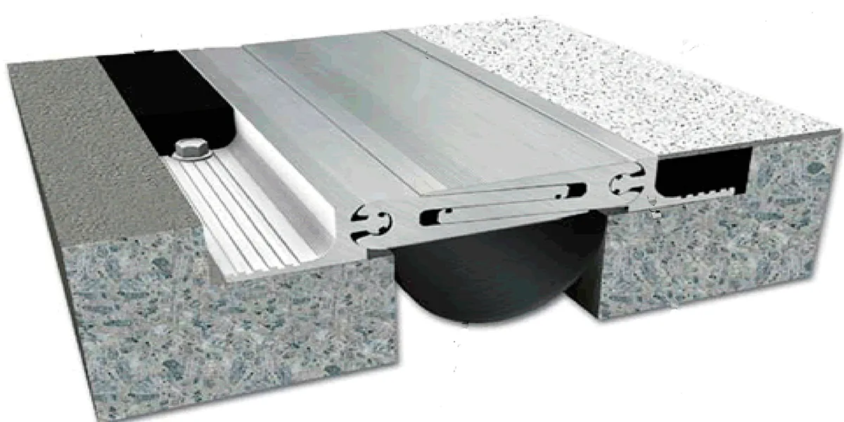Dual Interlocking Sliding Aluminum Plate Floor Joints