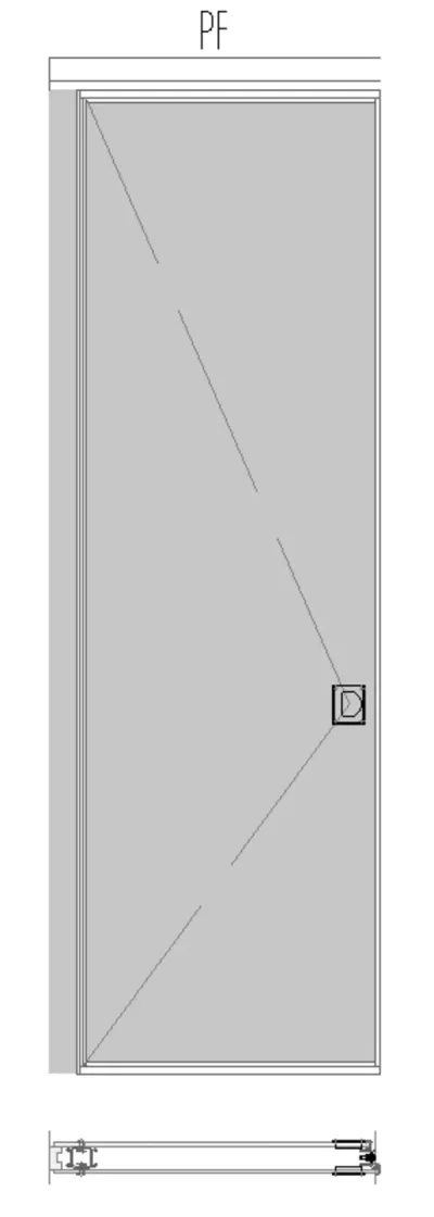 Fixed Jamb Door - PF