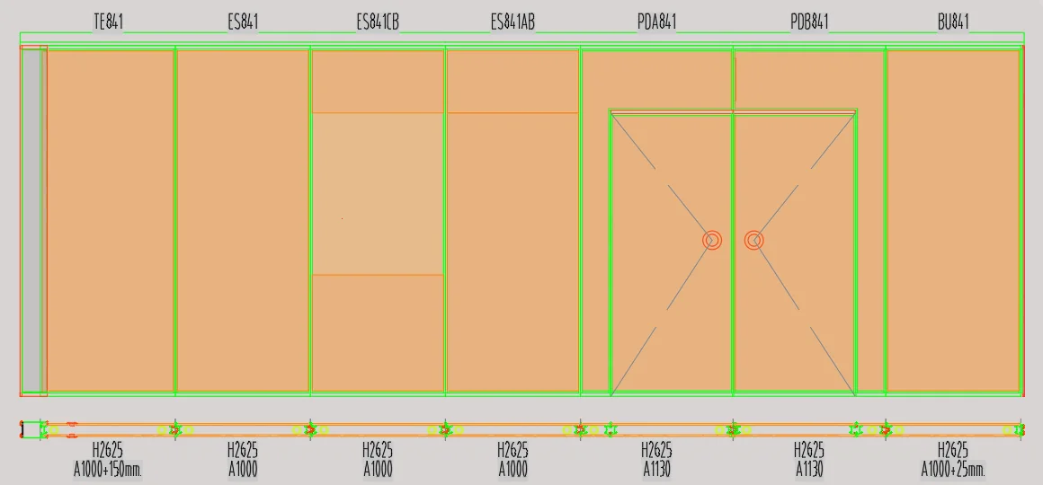 styleMOVE alzados tabiques móviles