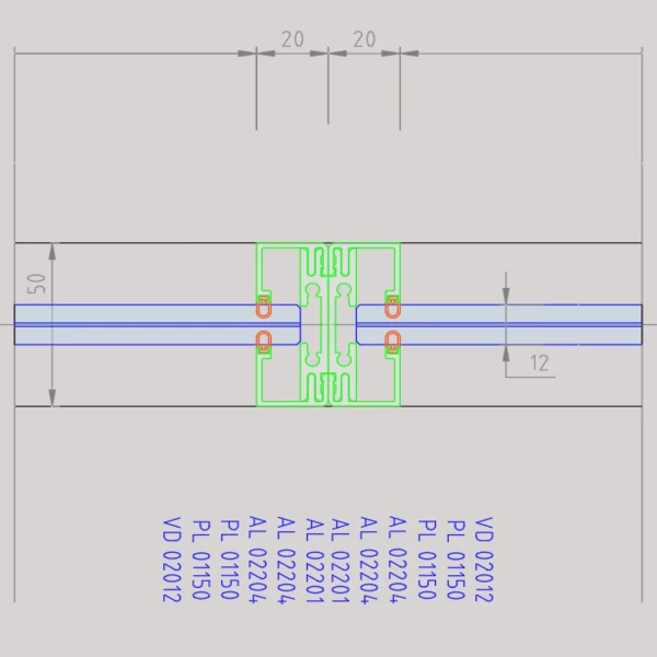 styleSPACE Sección Vertical Coronación