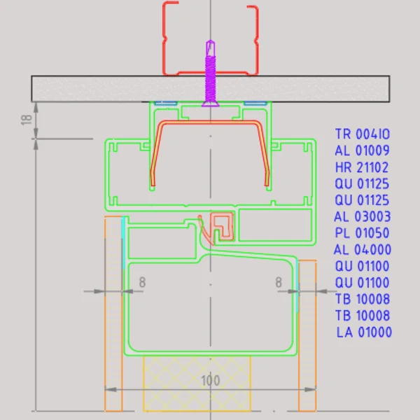 styleSMART Sección Vertical Coronación