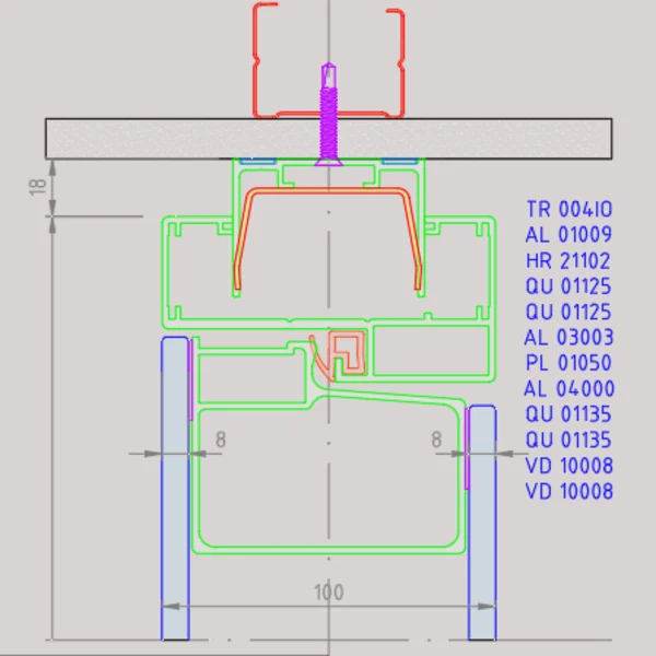 styleSMART Sección Vertical Coronación