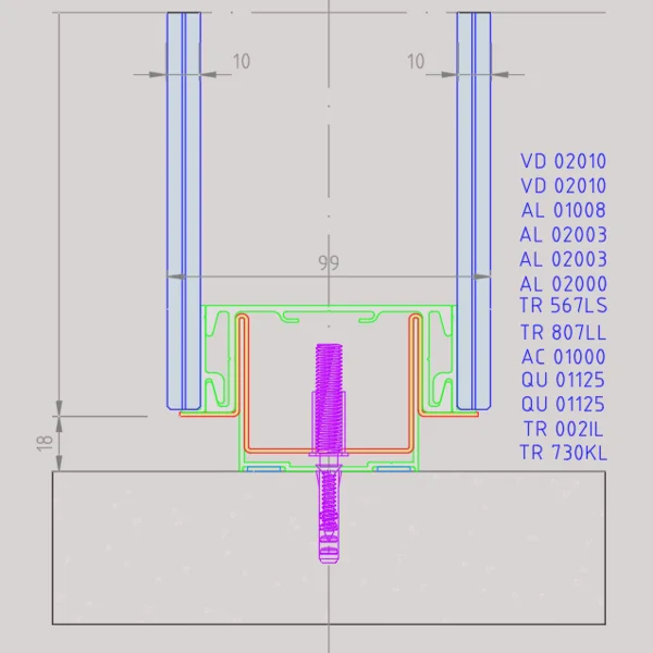 styleSMART sección vertical rodapiés