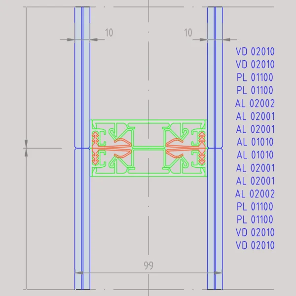 styleSMART Sección Vertical Coronación