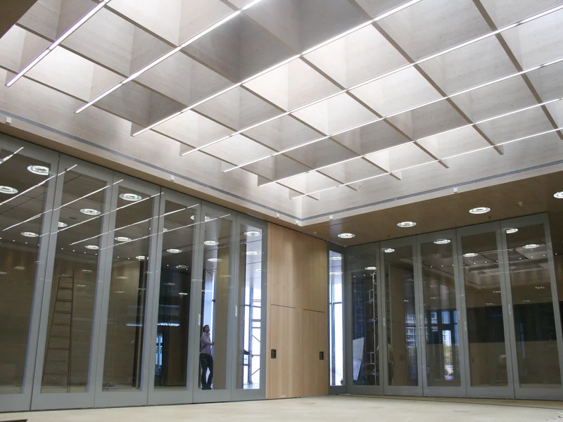 Muros Tabiques Móviles de vidrio doble acústicos OAMI